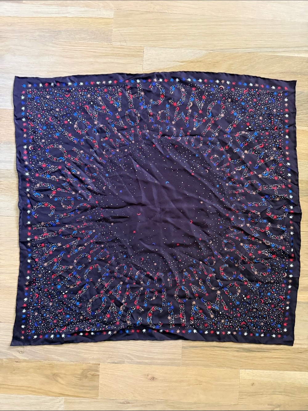 Longchamp Silk Scarf